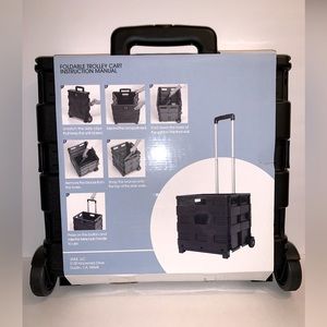 Brand New Collapsible Folding Rolling Cart